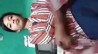 Bangladeshi college student strips completely naked